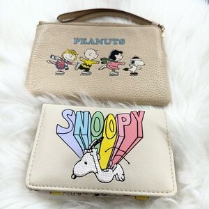 Coach snoopy wrist wallet and small snoopy wallet
